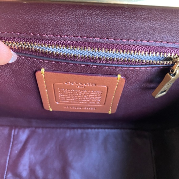 Coach french kisslock bag - Picture 8 of 13